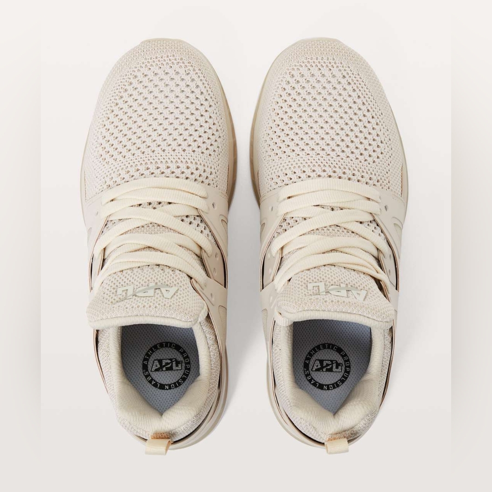 APL Women's Cream Athletic Shoes